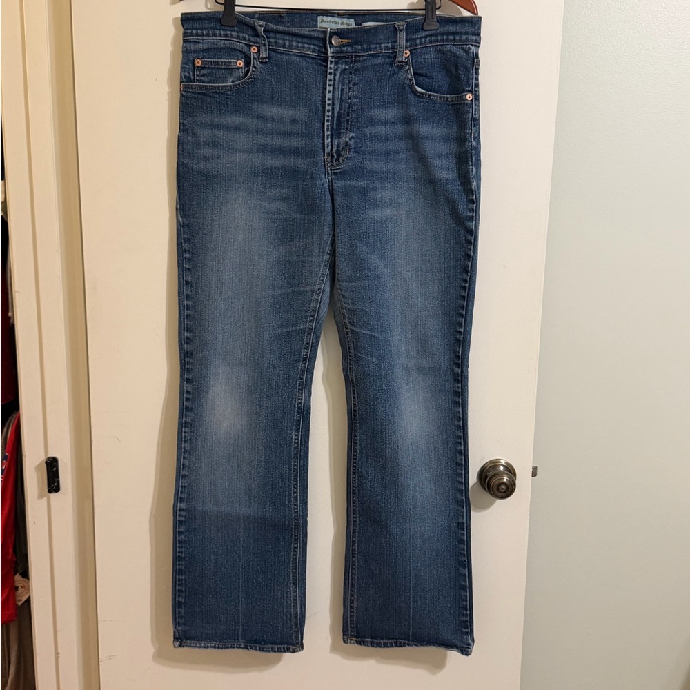 Old Navy Vintage Women's Boot Cut Low Waist Jeans size 16 Regular